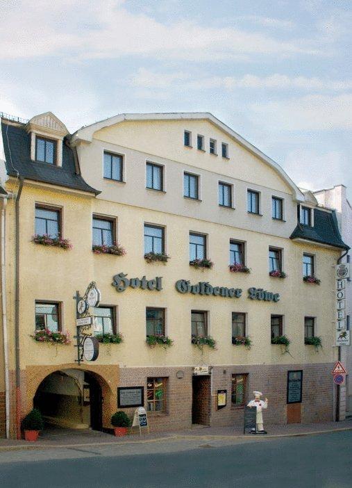Hotel Goldener Loewe Zeulenroda-Triebes Luaran gambar
