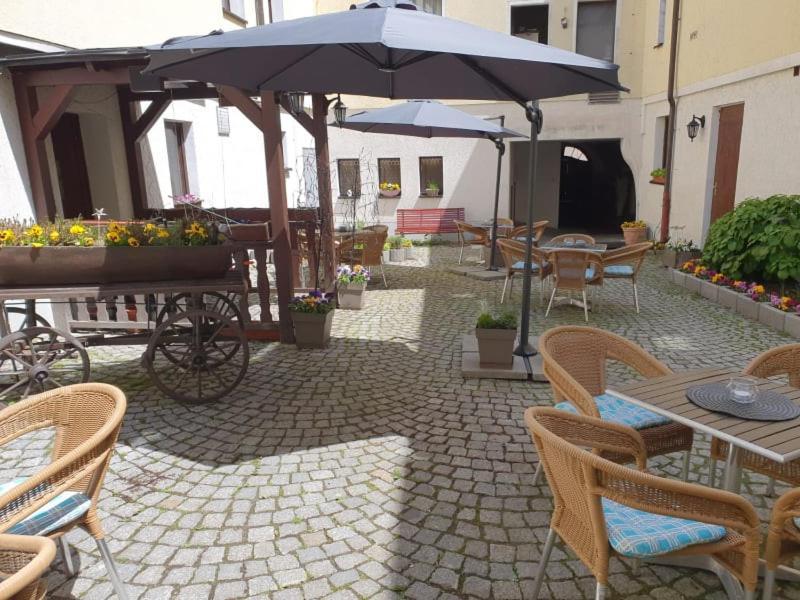 Hotel Goldener Loewe Zeulenroda-Triebes Luaran gambar
