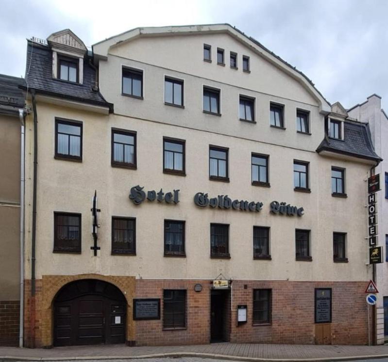 Hotel Goldener Loewe Zeulenroda-Triebes Luaran gambar